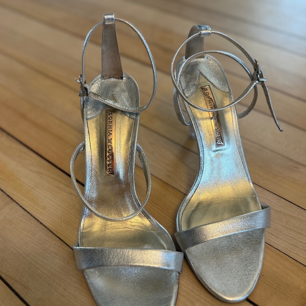 Rosalind crystal heeled sandal